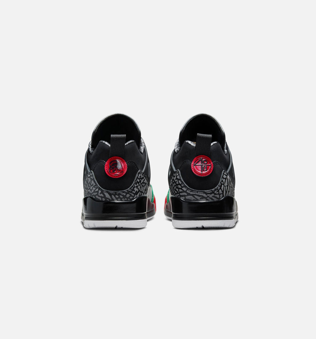 Spizike Low – Men’s Lifestyle Shoe (Black/Classic Green/White/Varsity Red)
