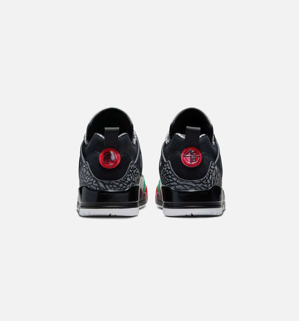 Spizike Low – Men’s Lifestyle Shoe (Black/Classic Green/White/Varsity Red)