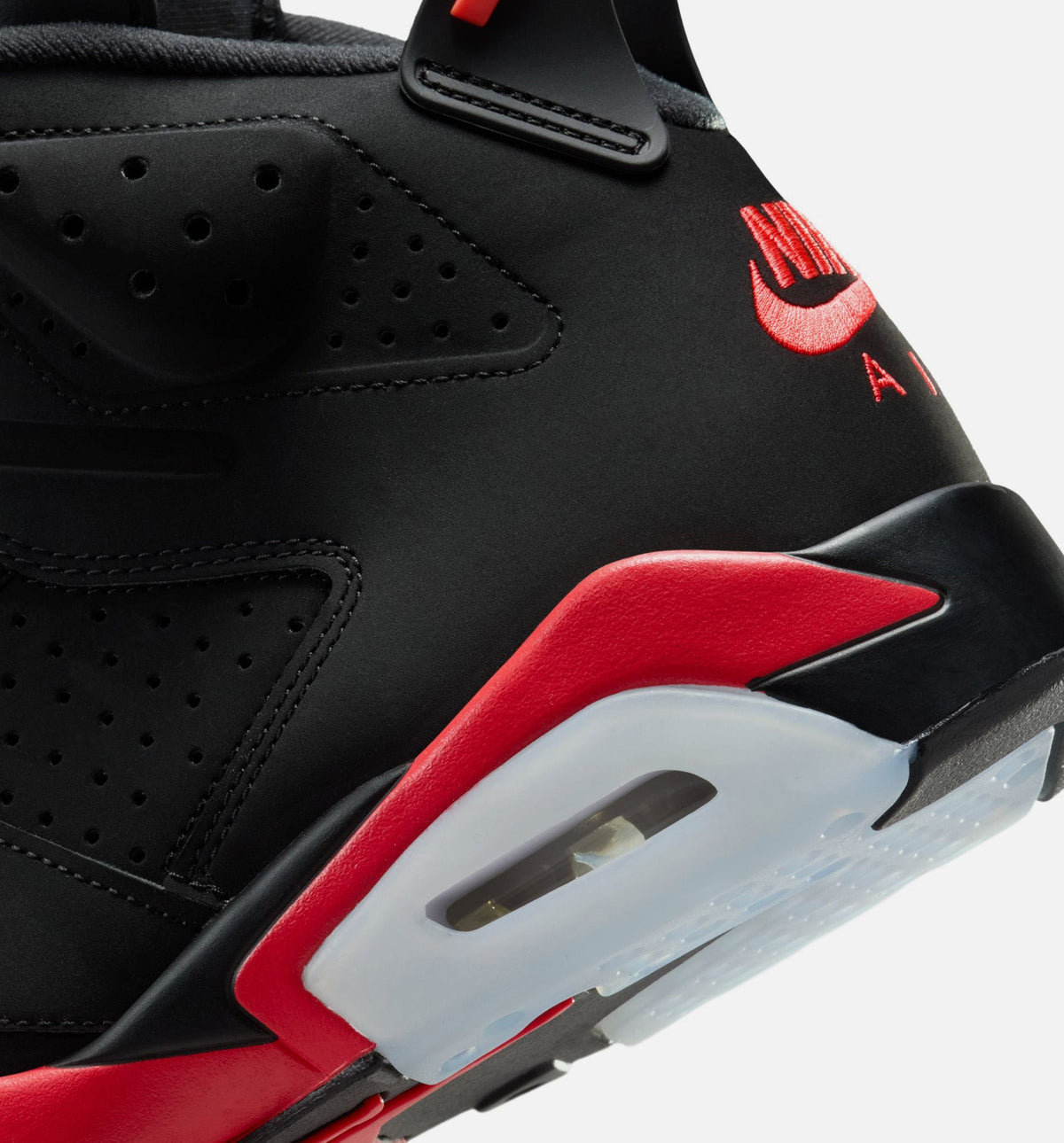 Air Jordan 6 Retro Infrared Salesman – Men’s Lifestyle Shoe (Black/Light Crimson)
