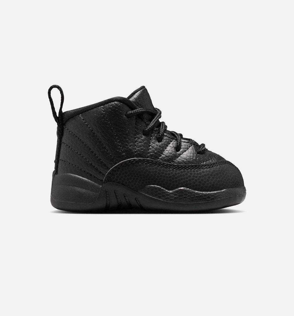 Air Jordan 12 Retro Bloodline – Infant/Toddler Lifestyle Shoe (Black/Varsity Red)