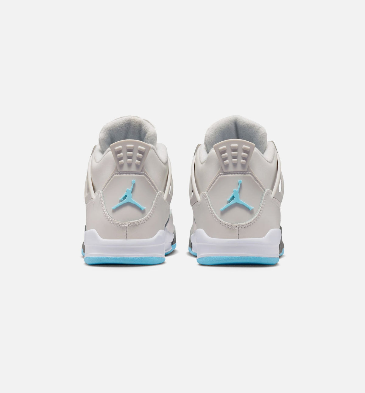 Air Jordan 4 Retro Blue Chill – Preschool Lifestyle Shoe (Photon Dust/Blue Chill/Flat Pewter/White/Blue Tint)