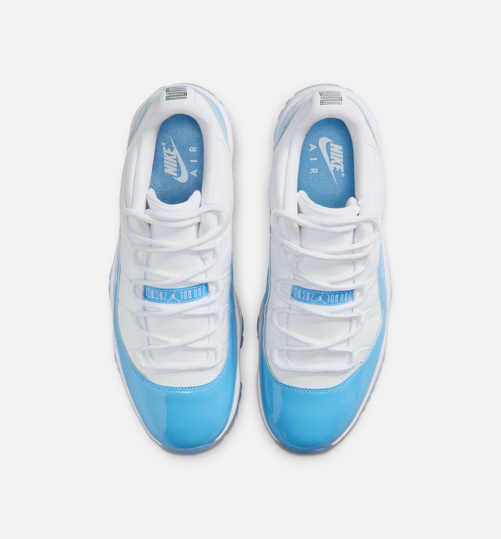 Air Jordan 11 Retro Low University Blue – Men’s Lifestyle Shoe (White/University Blue/Black)