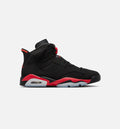 Air Jordan 6 Retro Infrared Salesman – Men’s Lifestyle Shoe (Black/Light Crimson)