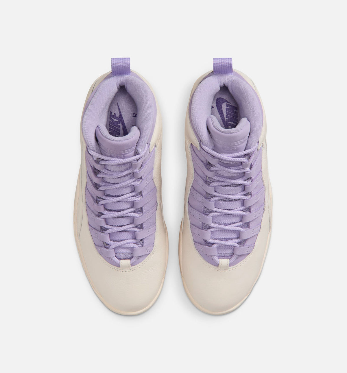 Air Jordan 10 Retro Hydrangeas – Women’s Lifestyle Shoe (Chalk/Hydrangeas/Wild Grape)