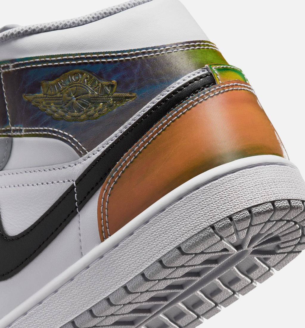 Air Jordan 1 Mid SE – Men’s Lifestyle Shoe (Black/White/Wolf Grey)