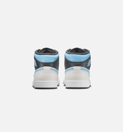 Air Jordan 1 Mid SE – Men’s Lifestyle Shoe (Summit White/Blue Chill/Black)