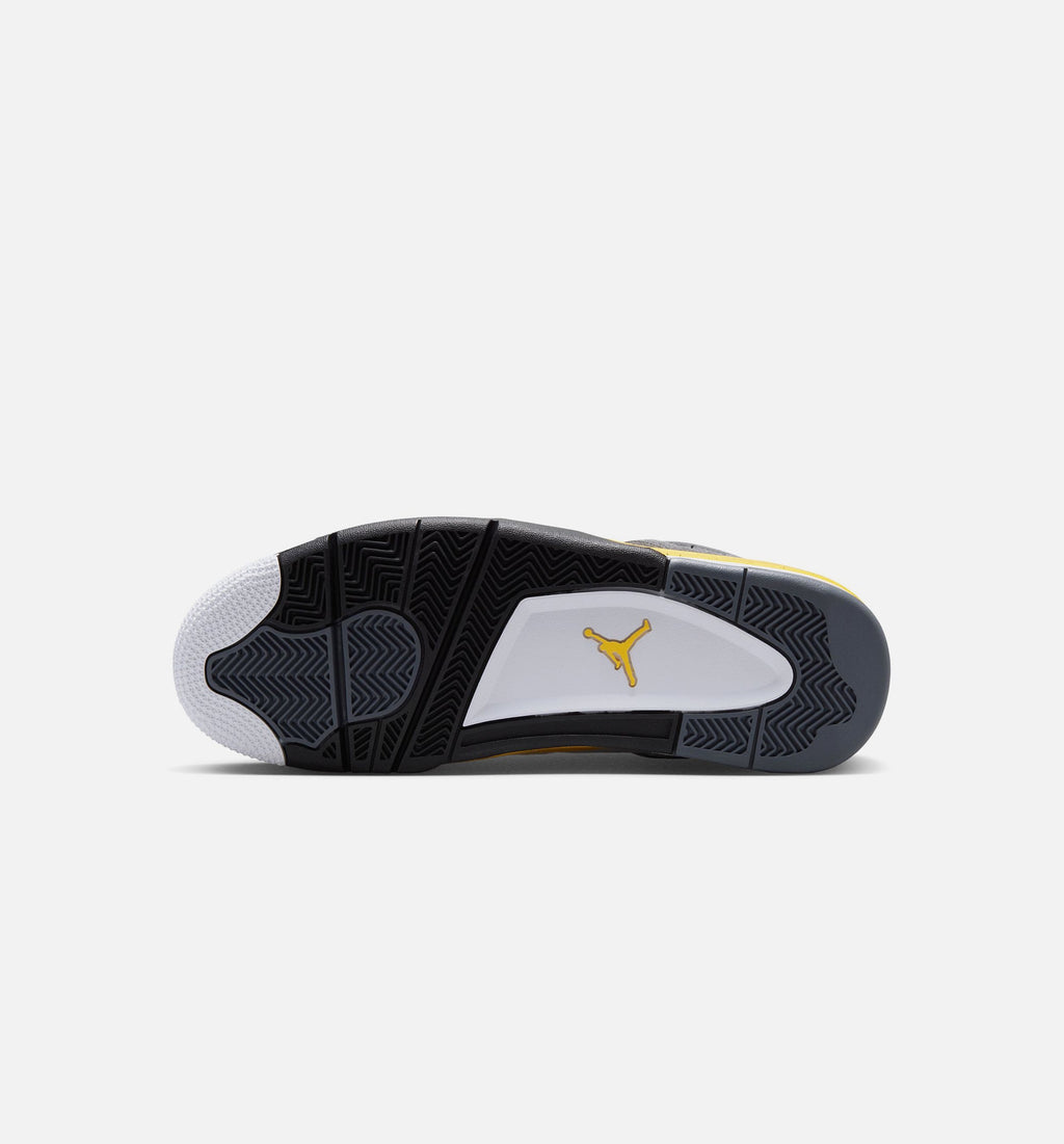 Air Jordan 4 Retro Rare Air Tour Yellow – Men’s Lifestyle Shoe (White/Dark Blue Grey/Black/Tour Yellow)