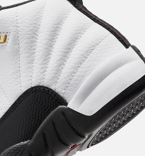 Air Jordan 12 Retro Taxi – Preschool Lifestyle Shoe (White/Black/Taxi)