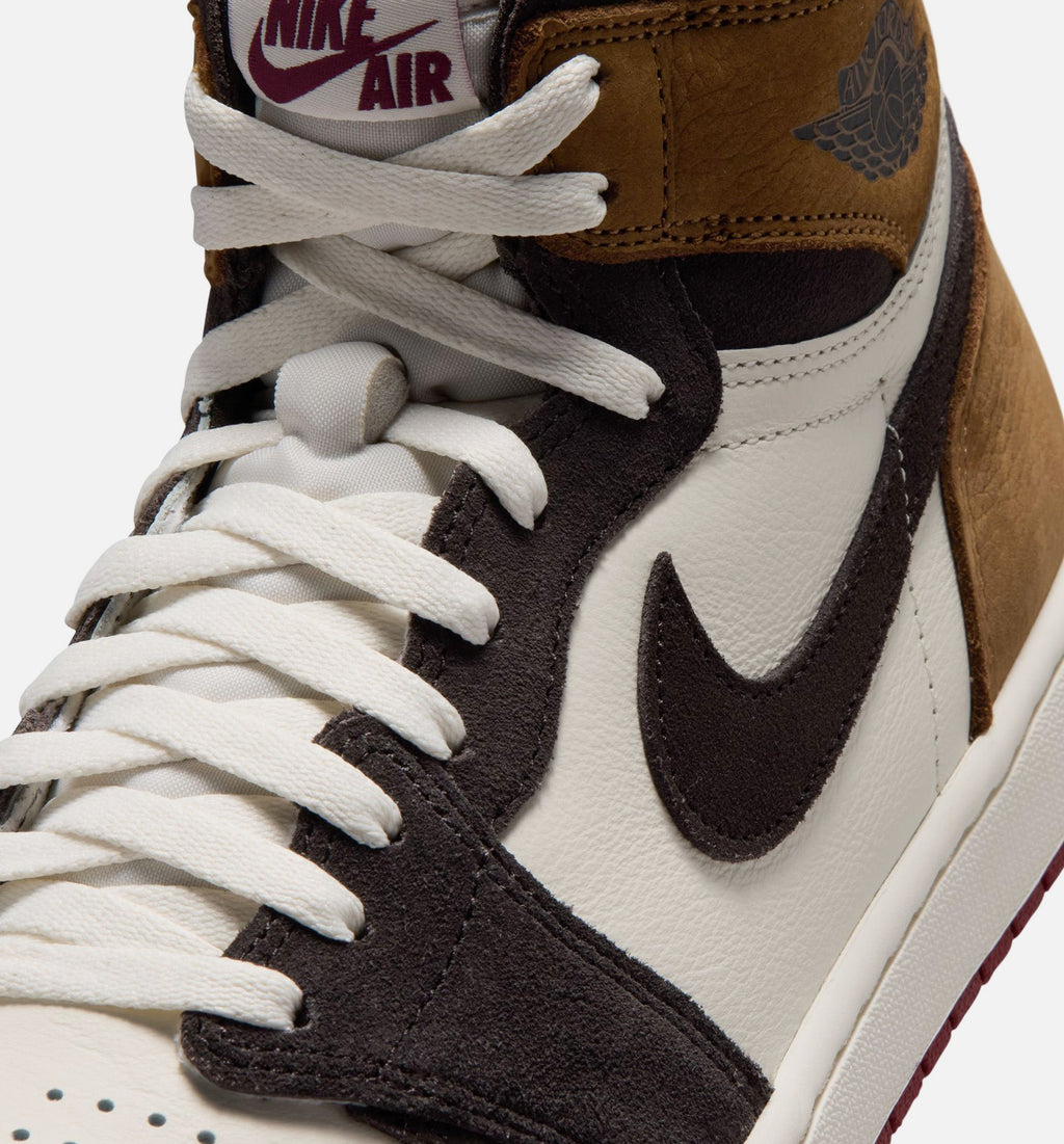 Air Jordan 1 Retro High OG Love Letter – Men’s Lifestyle Shoe (Shadow Brown/Team Red/Light British Tan)