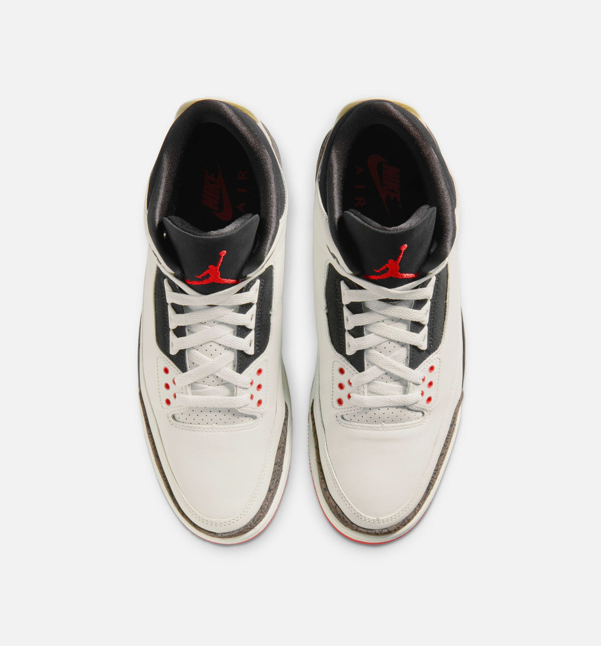 Air Jordan 3 Retro Sail and University Red – Men’s Lifestyle Shoe (Sail/Black/University Red/Pale Ivory)