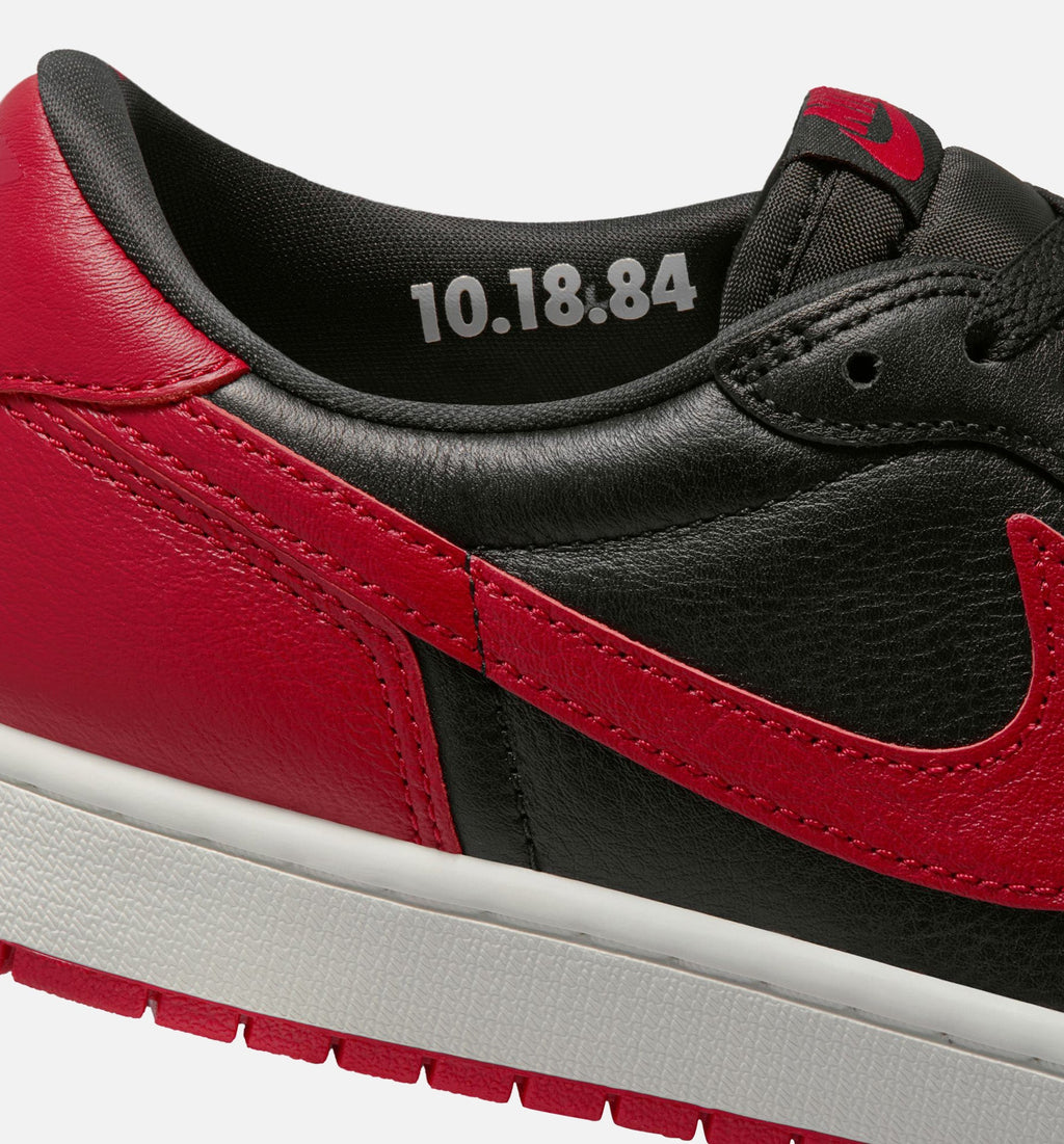 Air Jordan 1 Retro Low OG Banned – Men’s Lifestyle Shoe (Black/Varsity Red/Summit White)