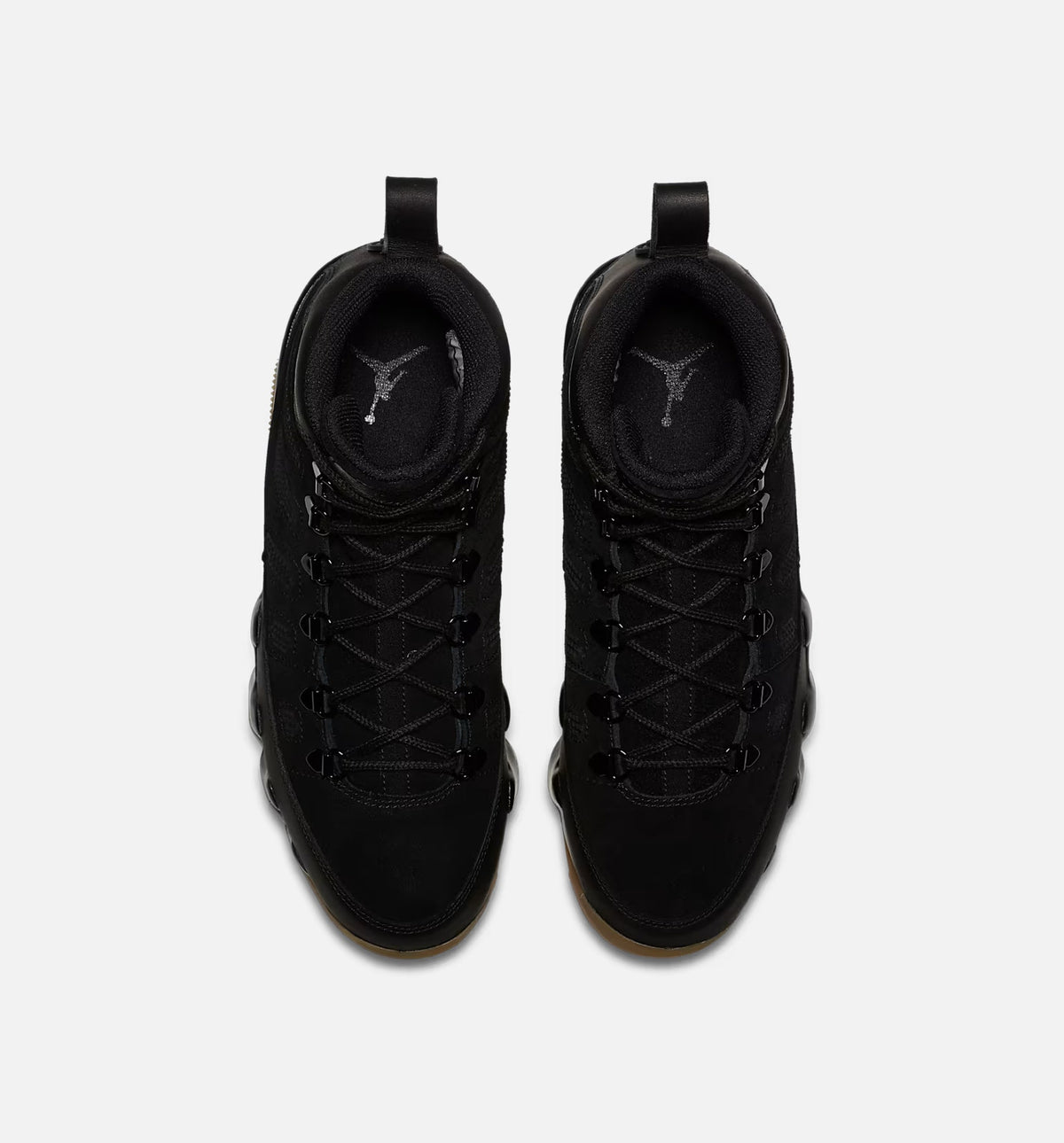 Air Jordan 9 Retro – Men’s Lifestyle Boot (Black/Black/Gum Light Brown)