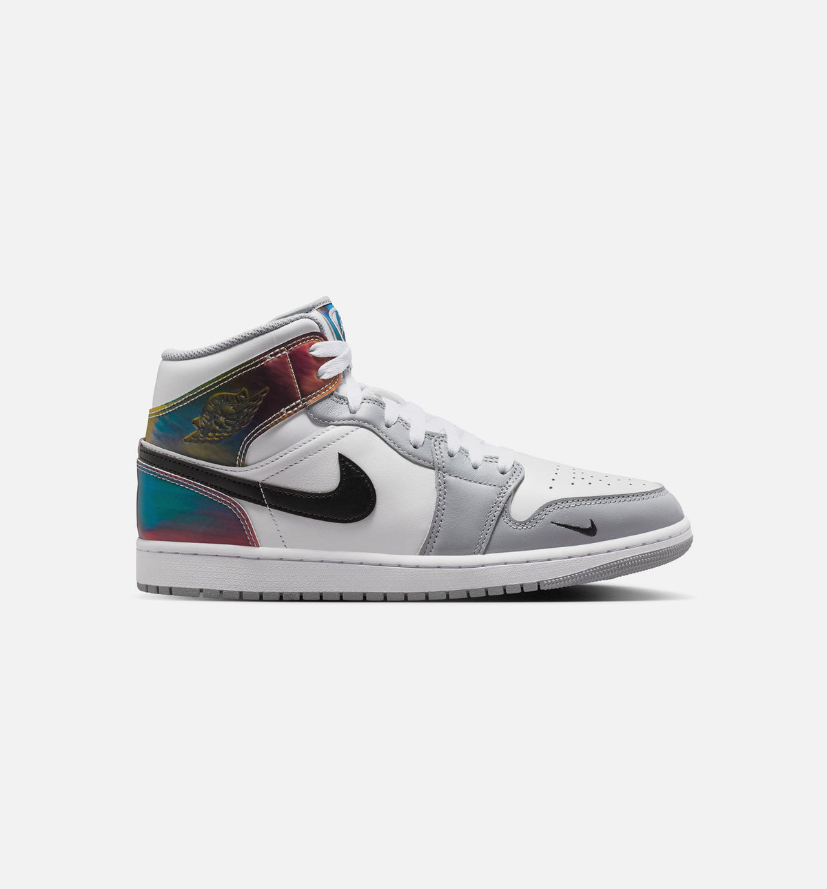 Air Jordan 1 Mid SE – Men’s Lifestyle Shoe (Black/White/Wolf Grey)