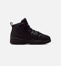 Air Jordan 12 Retro Bloodline – Preschool Lifestyle Shoe (Black/Varsity Red)