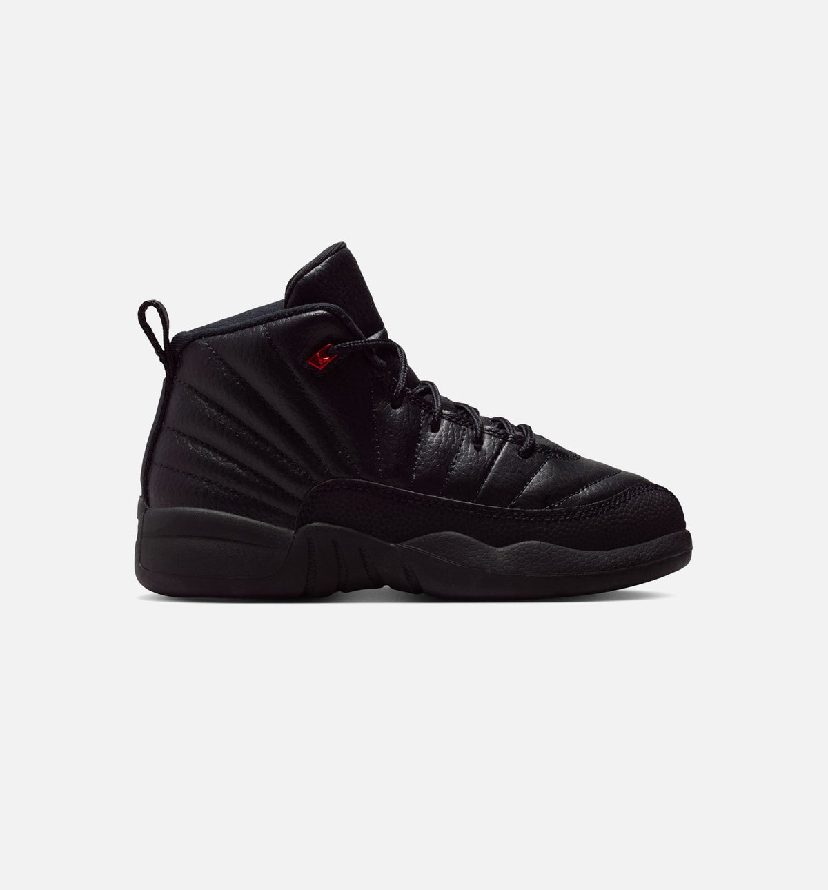 Air Jordan 12 Retro Bloodline – Preschool Lifestyle Shoe (Black/Varsity Red)