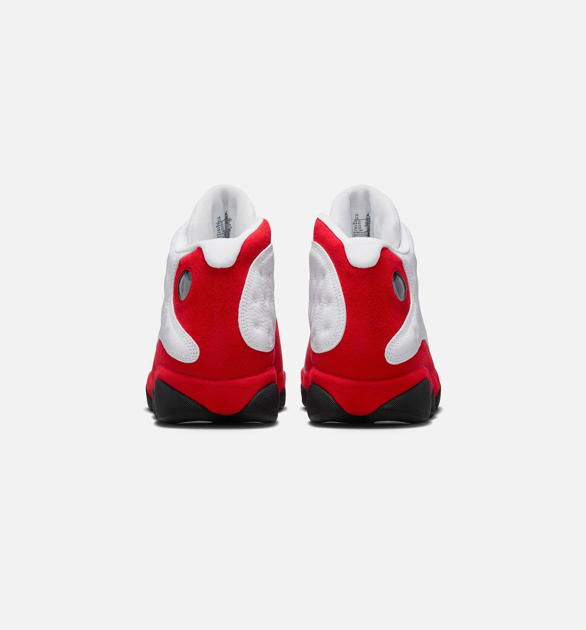 Air Jordan 13 Retro White and University Red – Men’s Lifestyle Shoe (White/Black/True Red)