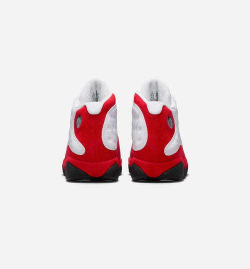 Air Jordan 13 Retro White and University Red – Men’s Lifestyle Shoe (White/Black/True Red)