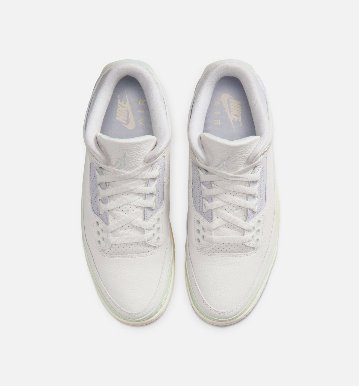Air Jordan 3 Retro Sail and Jade Aura – Men’s Lifestyle Shoe (Sail/Jade Aura/Aura/Iced Carmine)