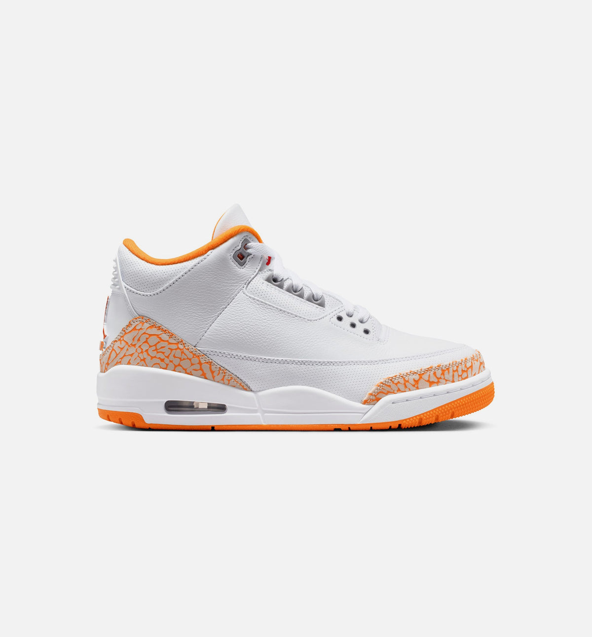 Air Jordan 3 Retro Orange Citrus – Women’s Lifestyle Shoe (White/Multicolor)