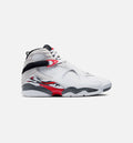 Air Jordan 8 Retro White and True Red – Men’s Lifestyle Shoe (White/Black/True Red)