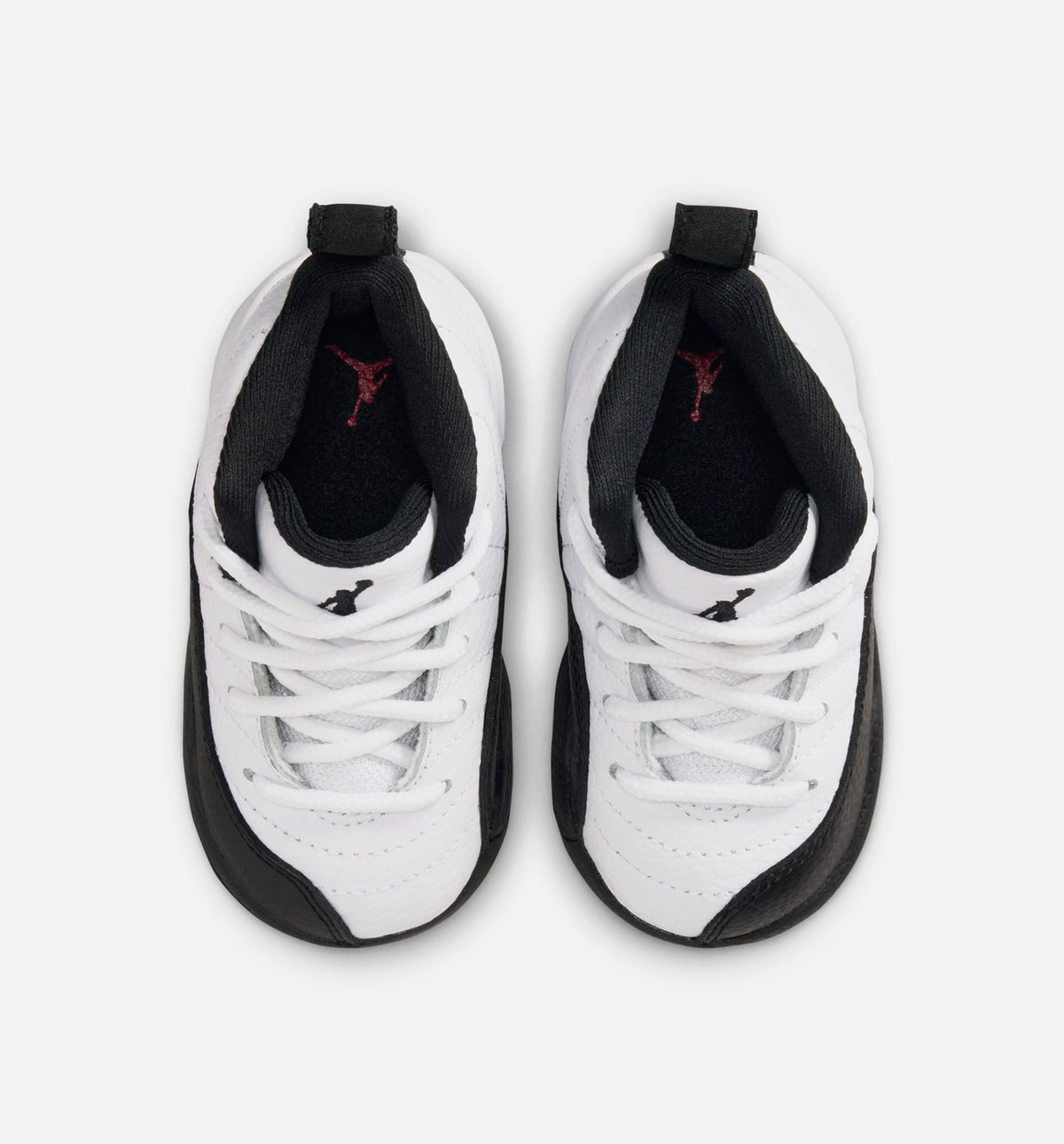 Air Jordan 12 Retro Taxi – Infant/Toddler Lifestyle Shoe (White/Black/Taxi)