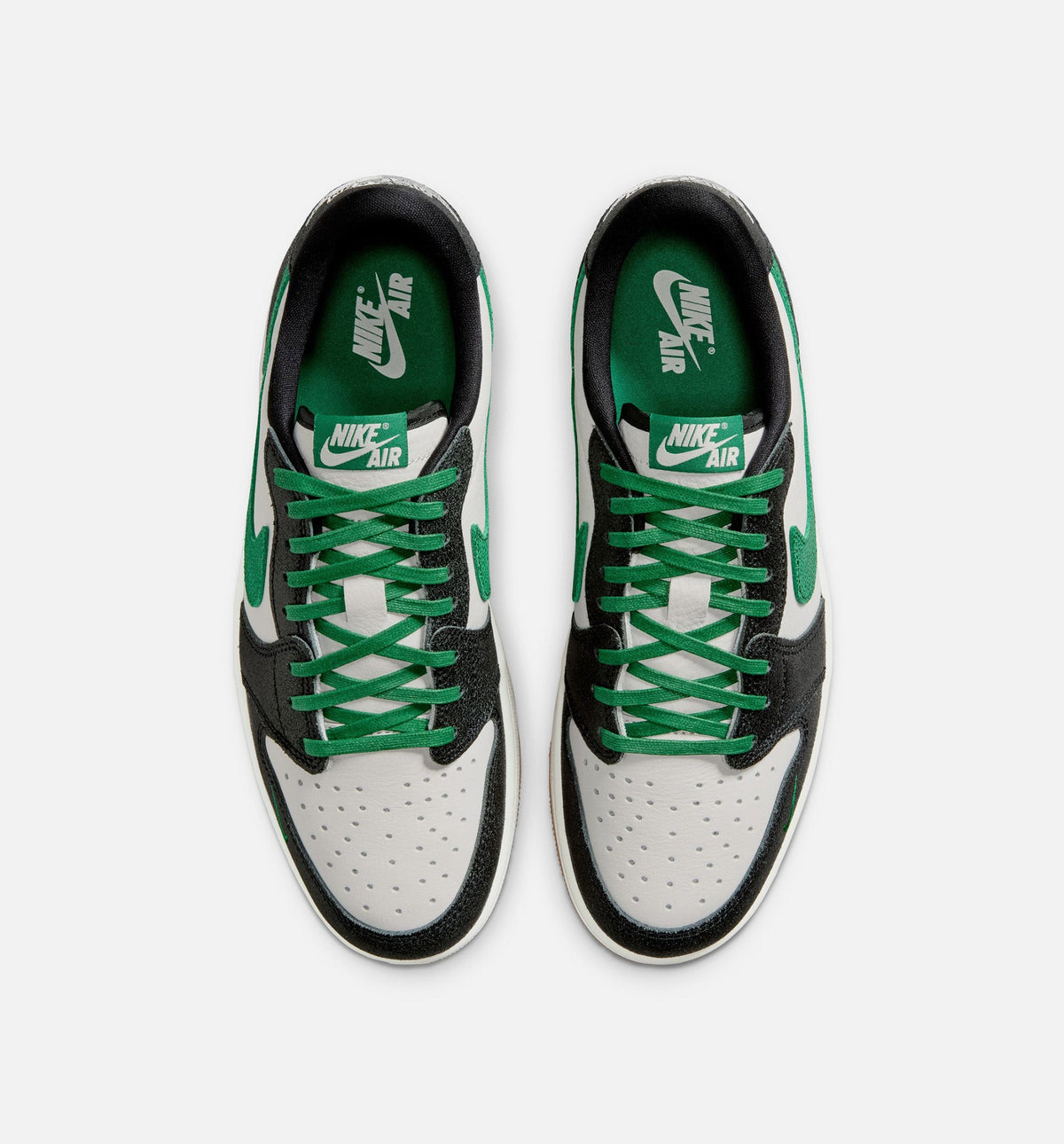 Air Jordan 1 Retro Low OG Phantom and Pine Green – Men’s Lifestyle Shoe (Phantom/Pine Green/Black)