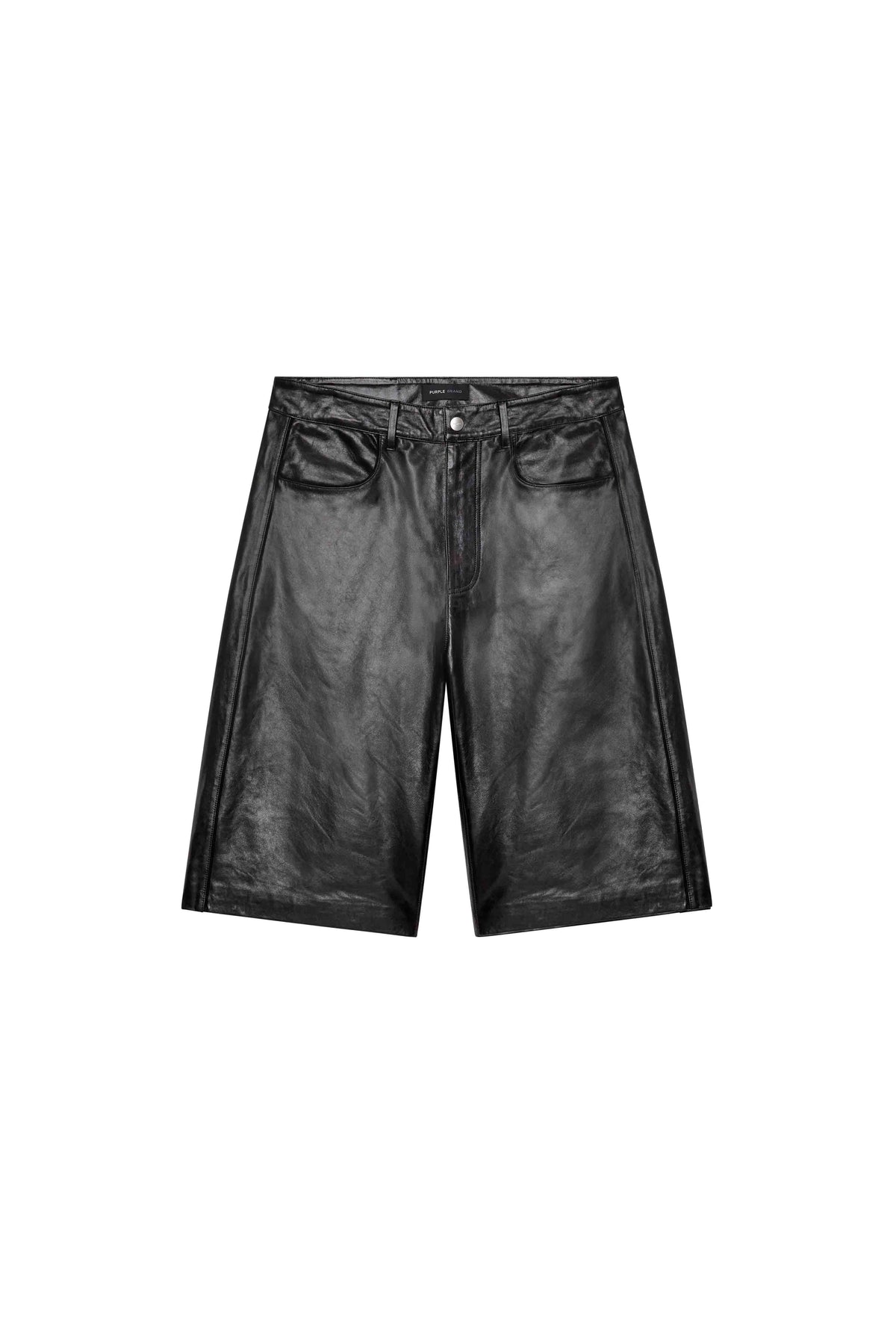 Leather Track Short