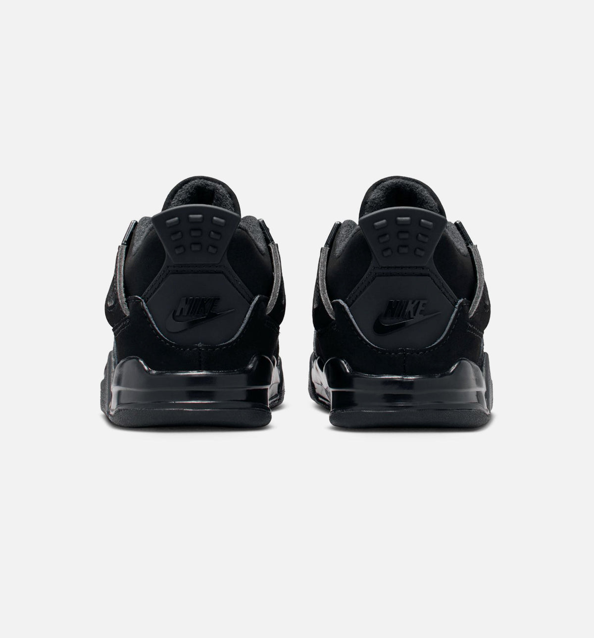 Air Jordan 4 Retro Black Cat – Infant/Toddler Lifestyle Shoe (Black/Light Graphite)