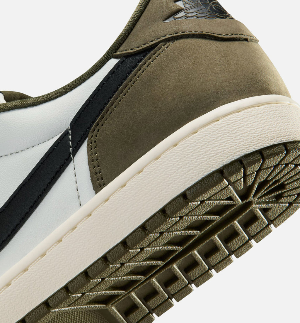 Air Jordan 1 Low OG – Men’s Lifestyle Shoe (Medium Olive/Black/Summit White/Sail)
