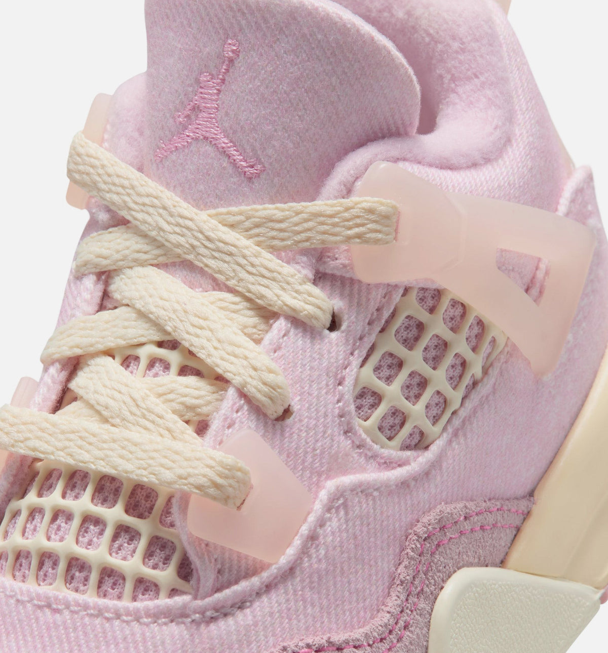 Air Jordan 4 Retro Pink Pearl and Iced Carmine – Infant/Toddler Lifestyle Shoe (Iced Carmine/Coconut Milk/Anthracite/Muslin/Pinksicle)