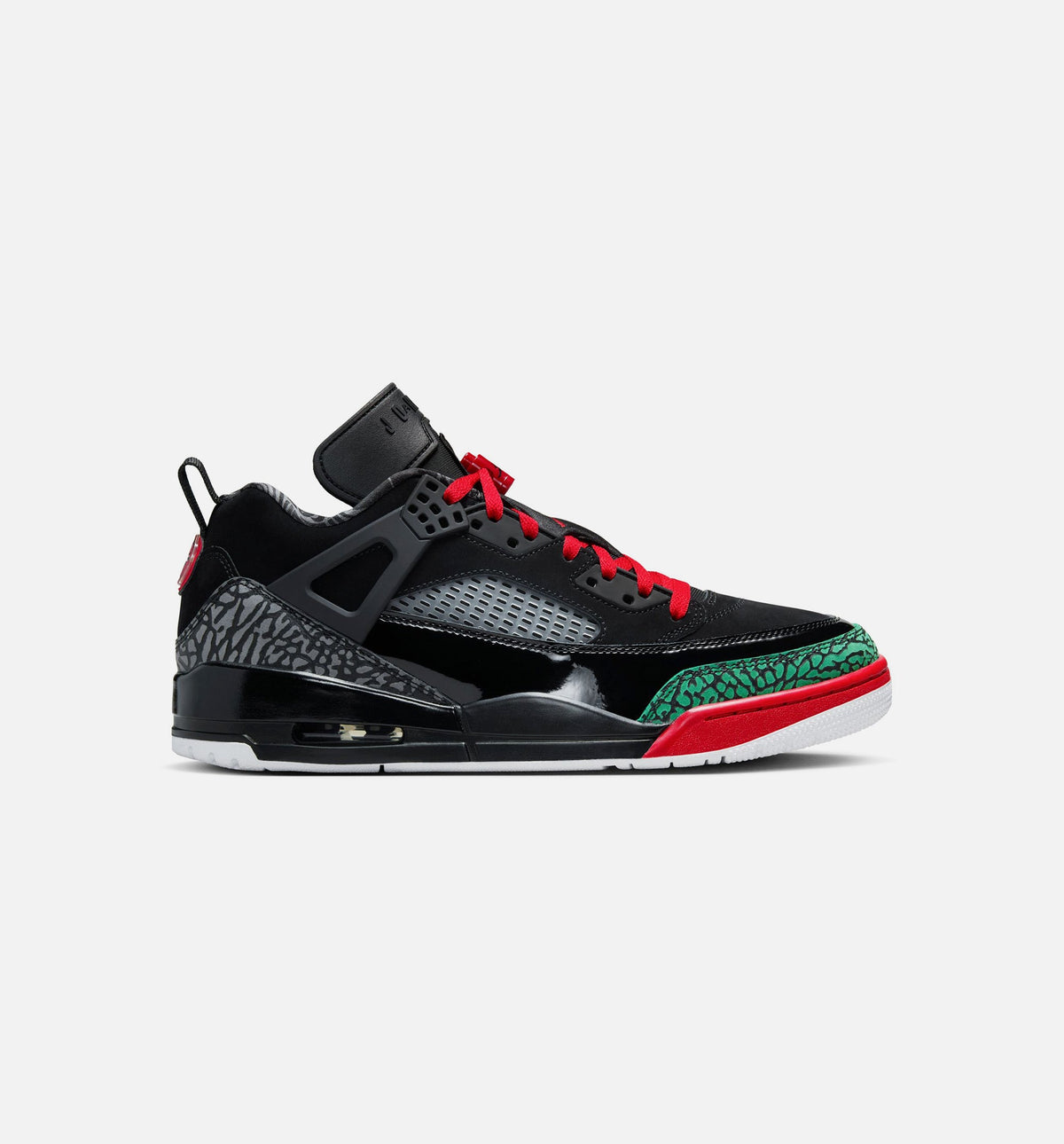 Spizike Low – Men’s Lifestyle Shoe (Black/Classic Green/White/Varsity Red)