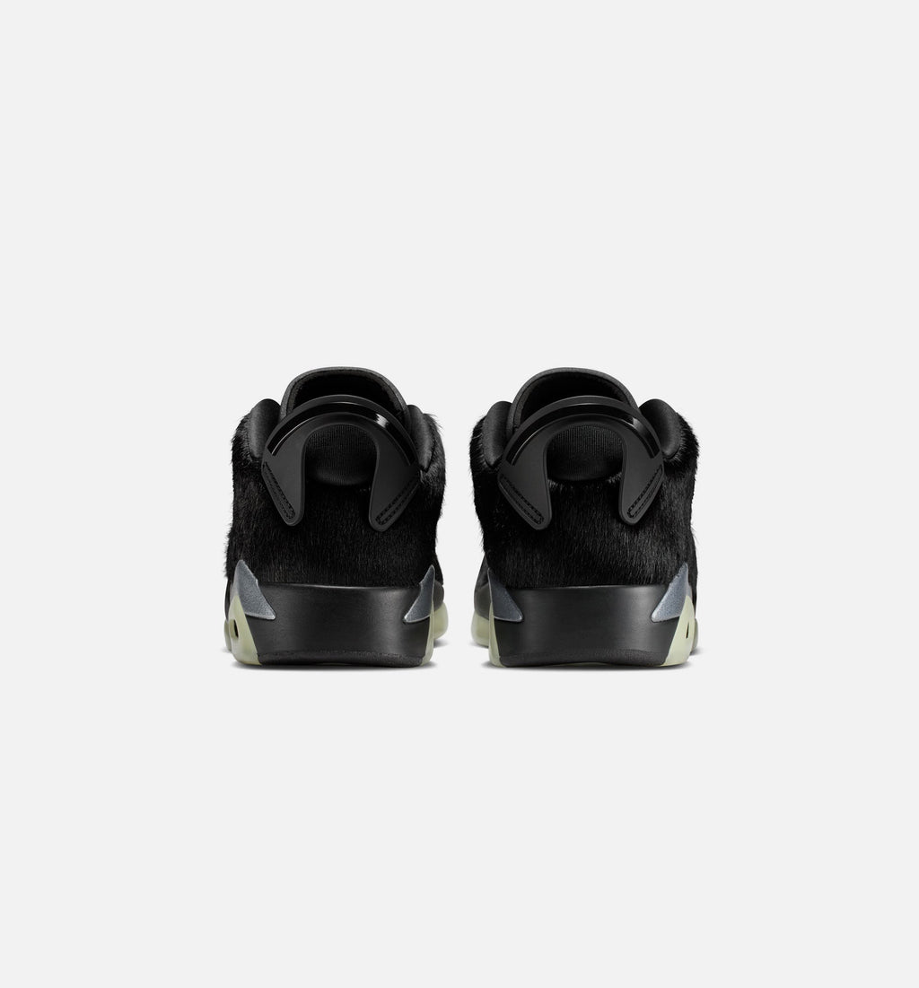 Air Jordan 6 Retro Low Blackout – Women’s Lifestyle Shoe (Black/Black)