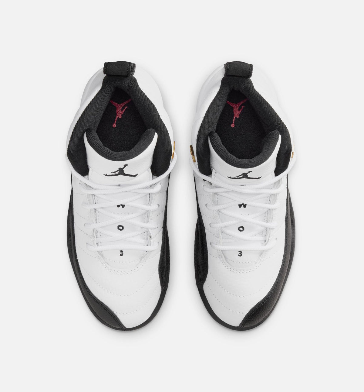 Air Jordan 12 Retro Taxi – Preschool Lifestyle Shoe (White/Black/Taxi)