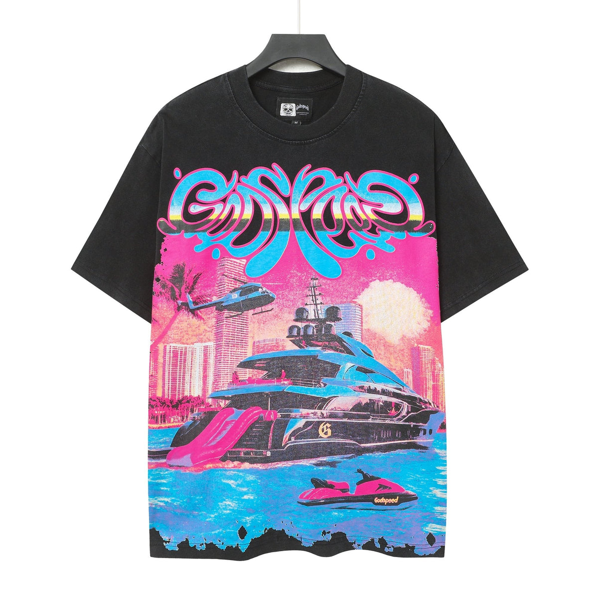 Godspeed Yacht Graphic T-Shirt