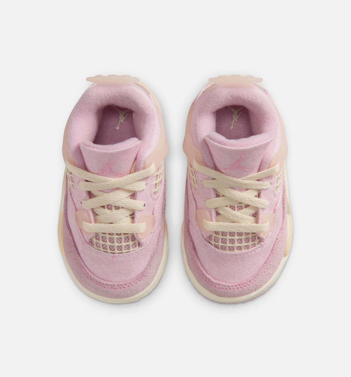 Air Jordan 4 Retro Pink Pearl and Iced Carmine – Infant/Toddler Lifestyle Shoe (Iced Carmine/Coconut Milk/Anthracite/Muslin/Pinksicle)