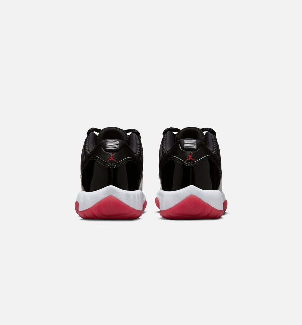 Air Jordan 11 Retro Bred – Grade School Lifestyle Shoe (Black/Varsity Red/White)