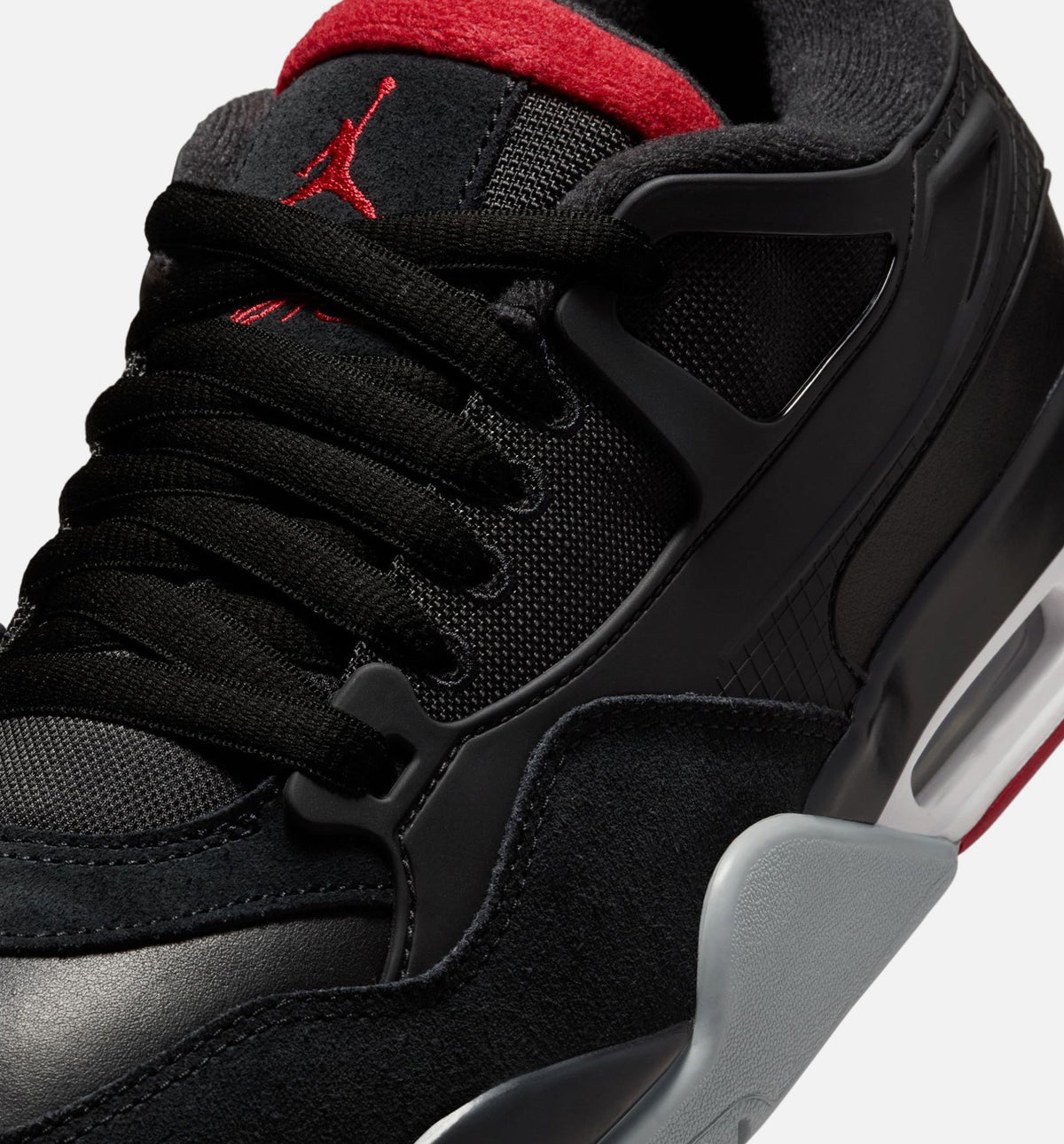 Air Jordan 4 RM – Men’s Lifestyle Shoe (Black/Wolf Grey/White/Varsity Red)