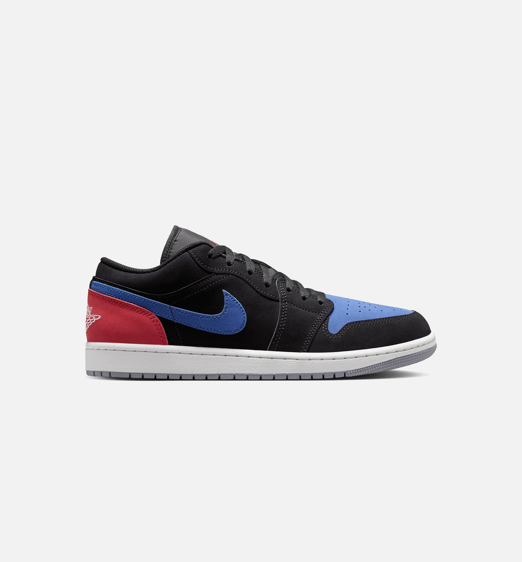 Air Jordan 1 Low – Men’s Lifestyle Shoe (Black/Summit White/True Blue/Varsity Red)