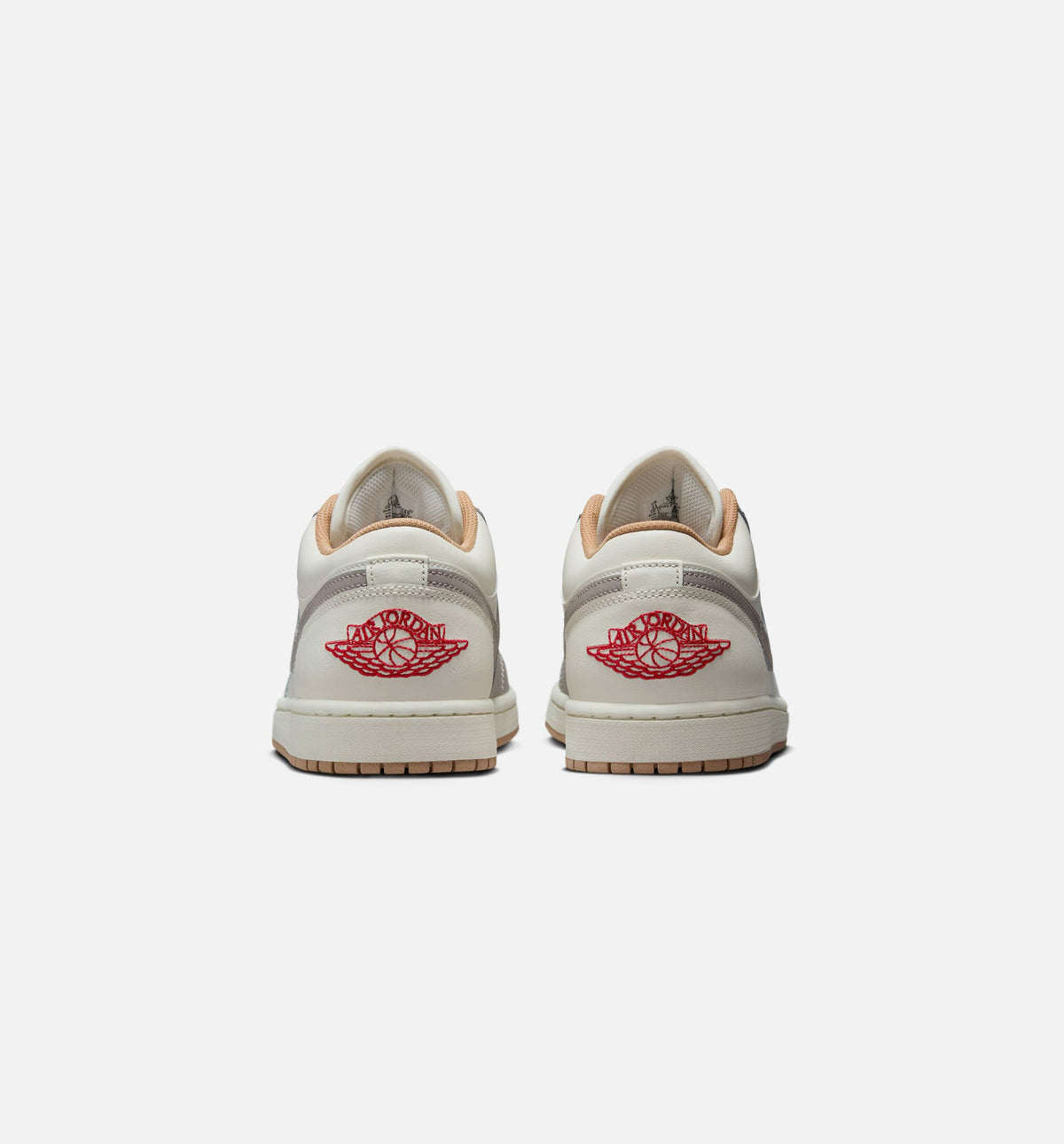 Air Jordan 1 Low – Men’s Lifestyle Shoe (Sail/Fire Red/College Grey/Hemp)