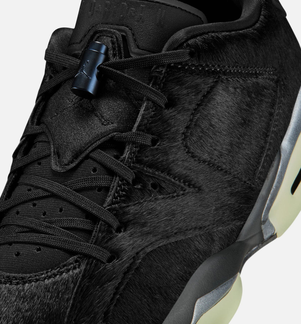 Air Jordan 6 Retro Low Blackout – Women’s Lifestyle Shoe (Black/Black)