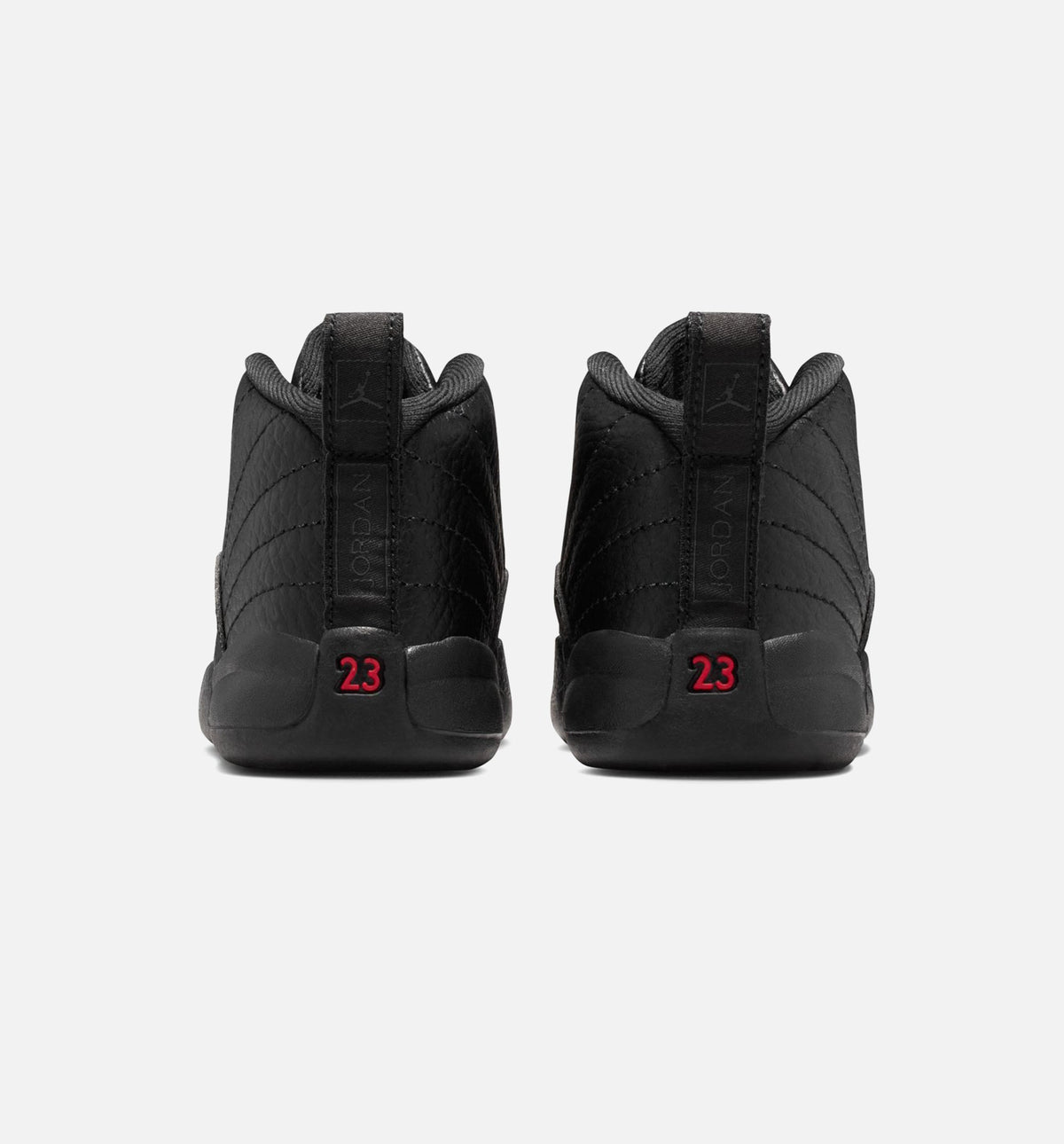 Air Jordan 12 Retro Bloodline – Infant/Toddler Lifestyle Shoe (Black/Varsity Red)