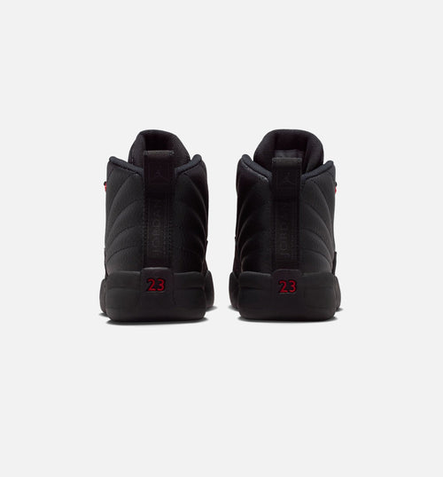 Air Jordan 12 Retro Bloodline – Preschool Lifestyle Shoe (Black/Varsity Red)