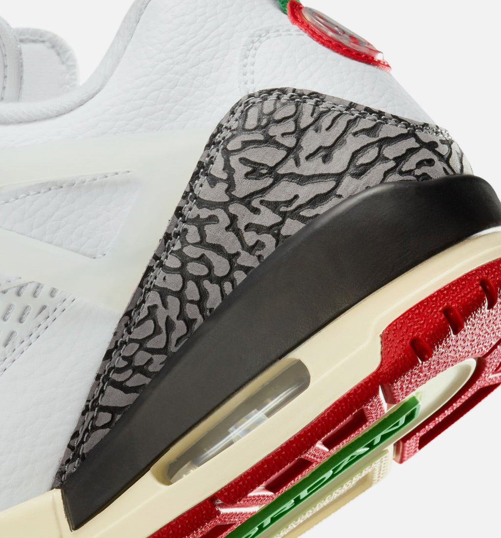 Spizike Low – Men’s Lifestyle Shoe (White/Black/Sail/Varsity Red)