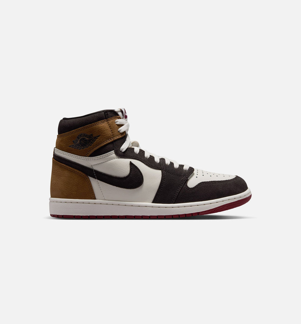 Air Jordan 1 Retro High OG Love Letter – Men’s Lifestyle Shoe (Shadow Brown/Team Red/Light British Tan)