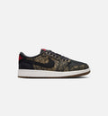 Air Jordan 1 Retro Low OG Laser Black and Varsity Red – Grade School Lifestyle Shoe (Black/Varsity Red/Summit White)