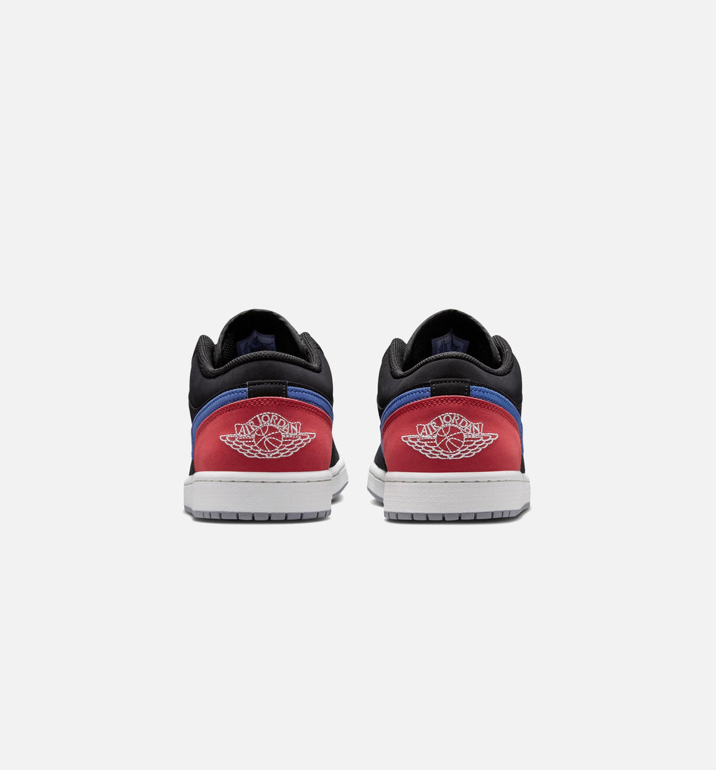 Air Jordan 1 Low – Men’s Lifestyle Shoe (Black/Summit White/True Blue/Varsity Red)