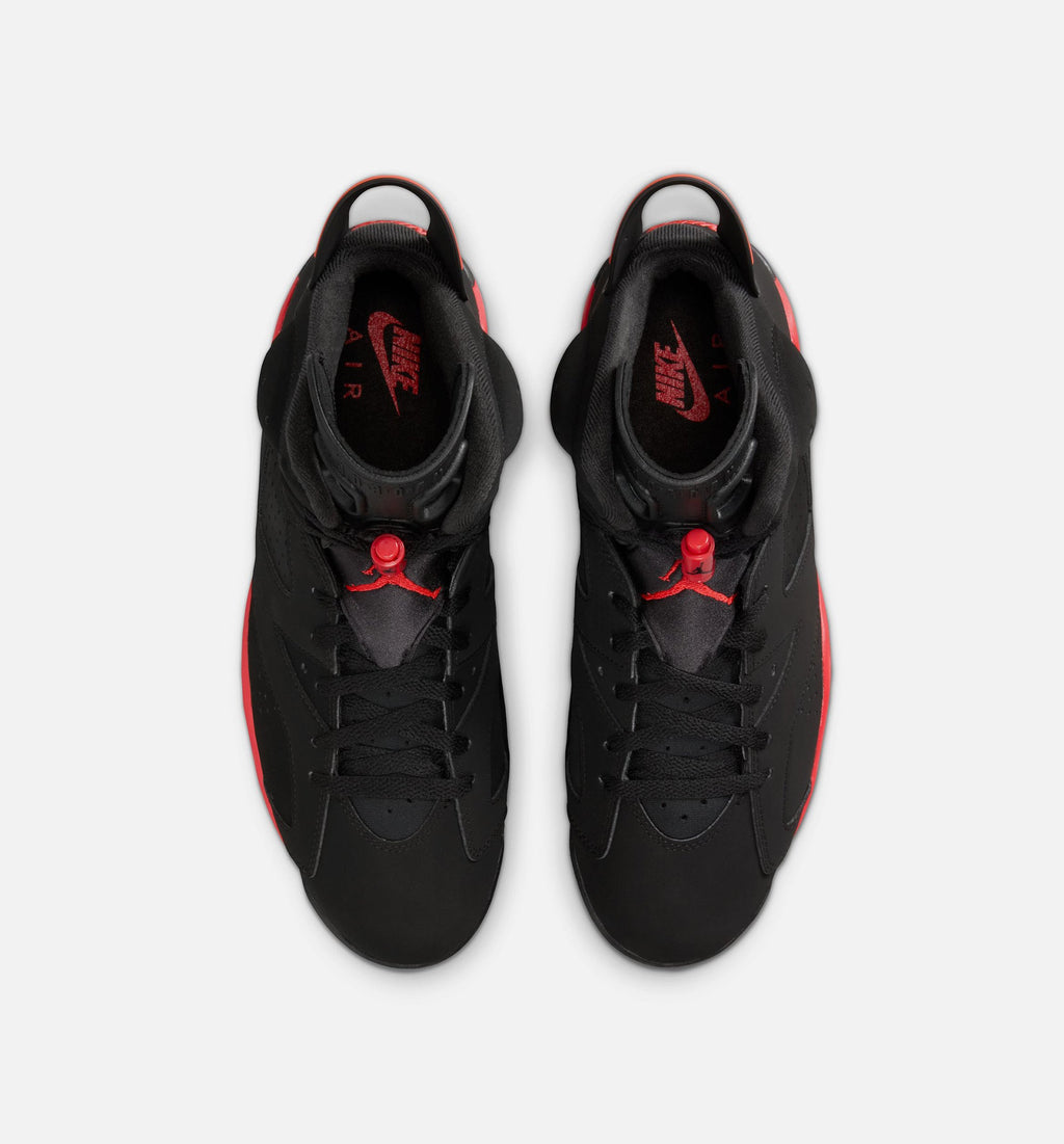 Air Jordan 6 Retro Infrared Salesman – Men’s Lifestyle Shoe (Black/Light Crimson)