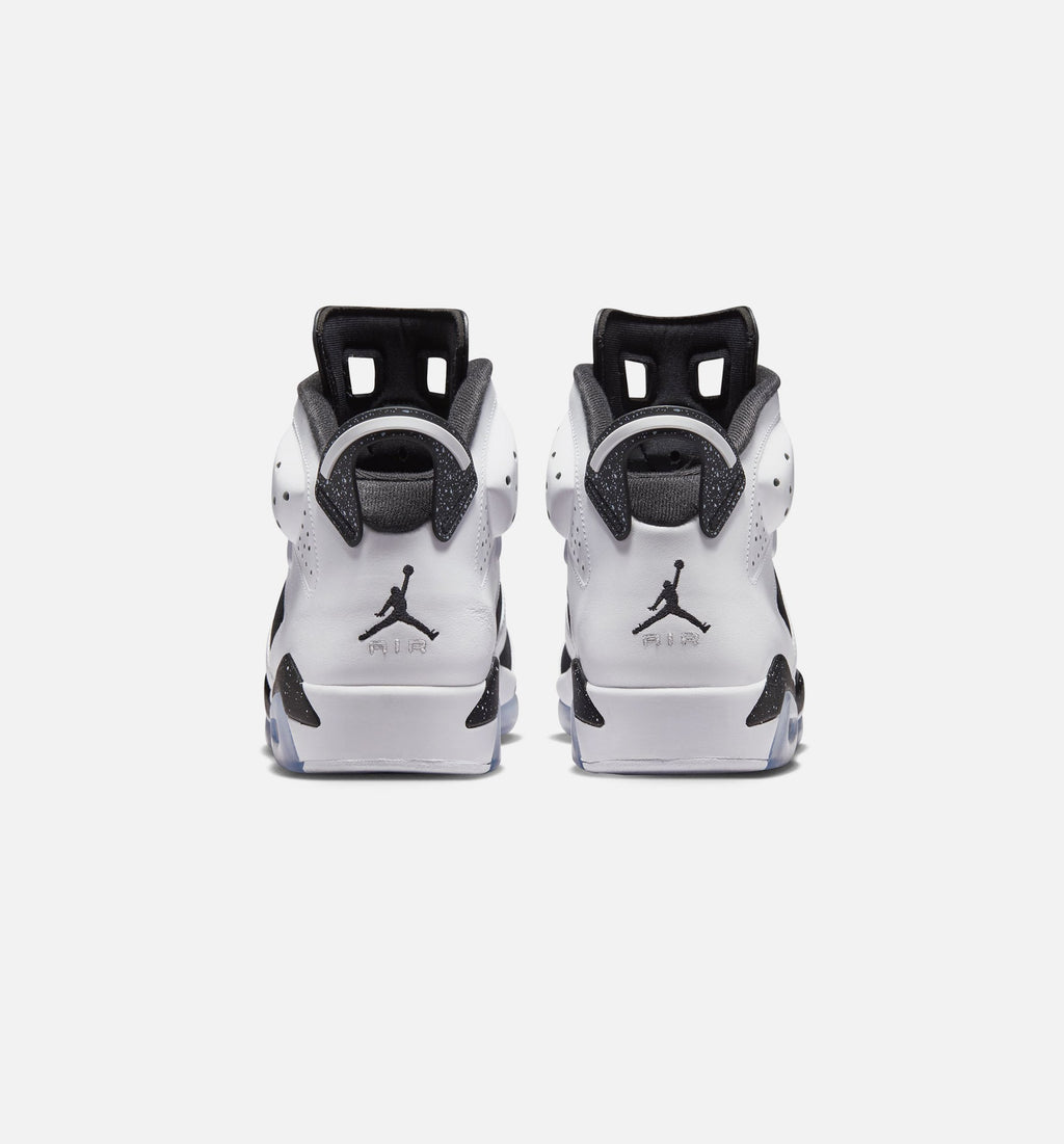 Air Jordan 6 Retro Black and White – Men’s Lifestyle Shoe (Black/White)