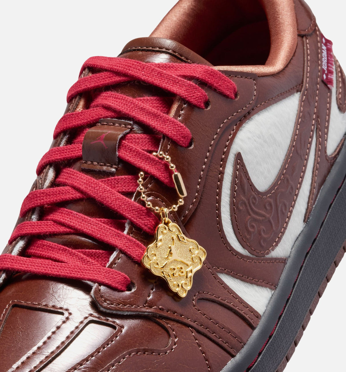 Air Jordan 1 Low Lunar New Year – Women’s Lifestyle Shoe (Light Chocolate/Black)