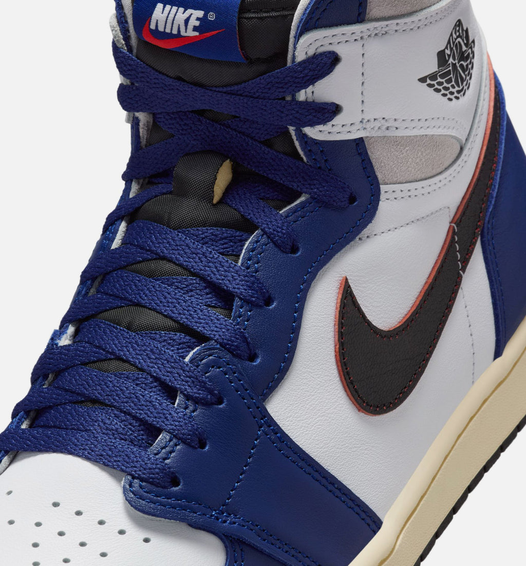 Air Jordan 1 Retro High OG Rare Air Deep Royal Blue – Men’s Lifestyle Shoe (White/Black/Neutral Grey/Deep Royal Blue)